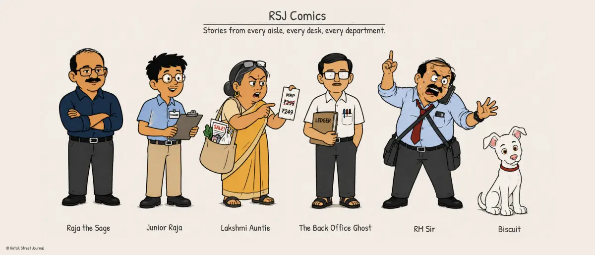 RSJ Comics by Retail Street Journal